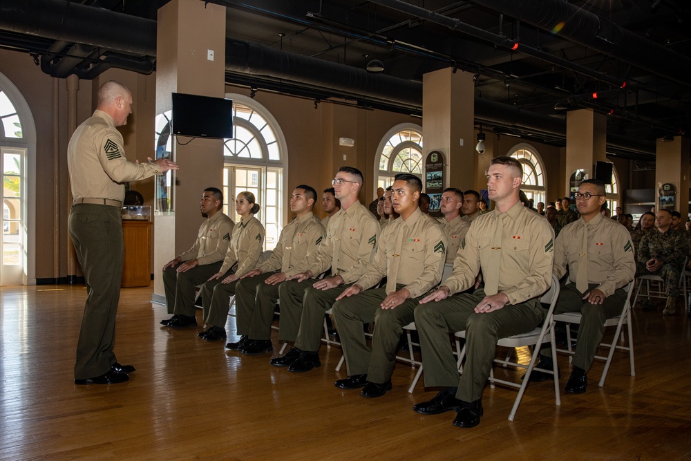 Corporal's Course 1-25 Graduation