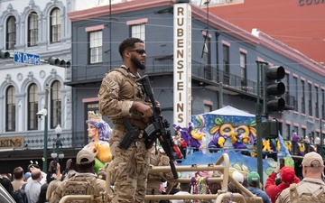 CBP (SRT) Provide Enhance Security at Mardi Gras 2025