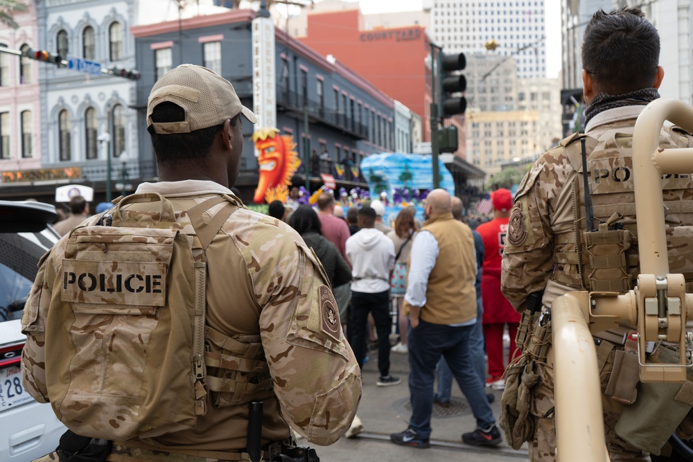 CBP (SRT) Provide Enhance Security at Mardi Gras 2025