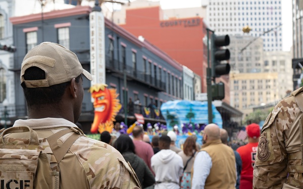 CBP (SRT) Provide Enhance Security at Mardi Gras 2025