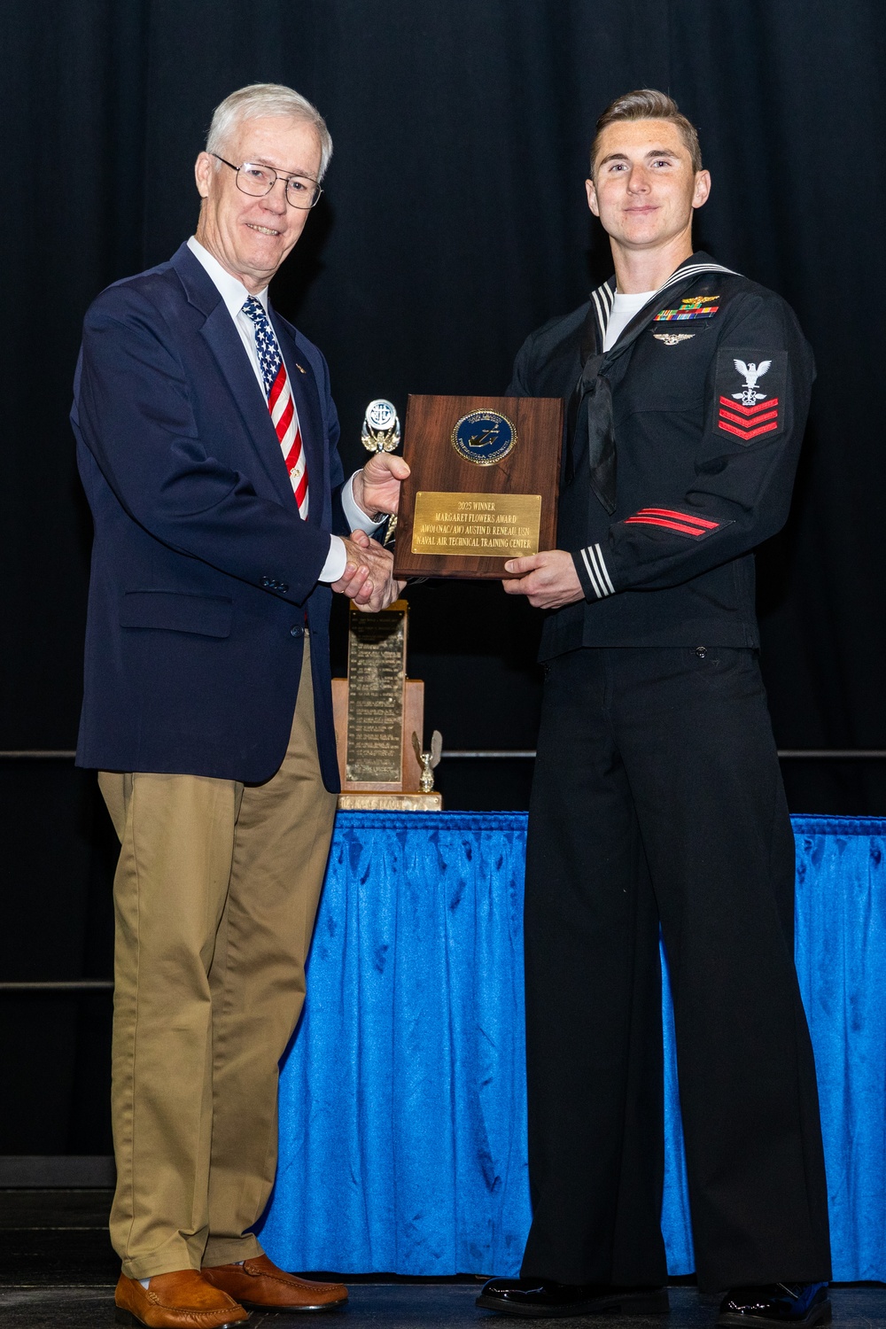 NATTC Sailor Receives 2025 Margaret Flowers Outstanding Military Volunteer Award