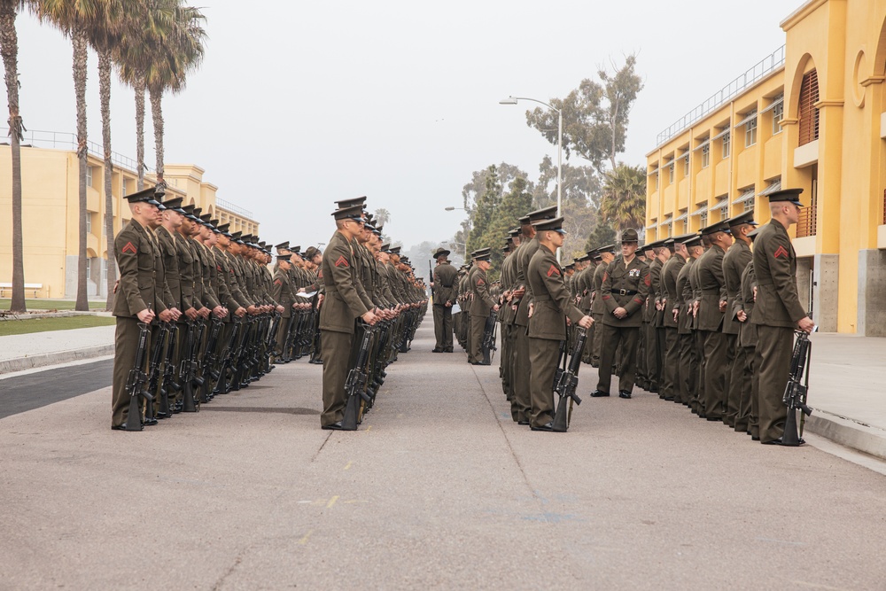 India Company Battalion Commander Inspection