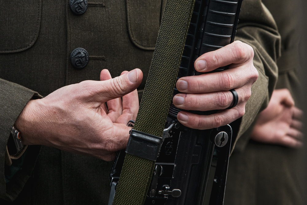 India Company Battalion Commander Inspection