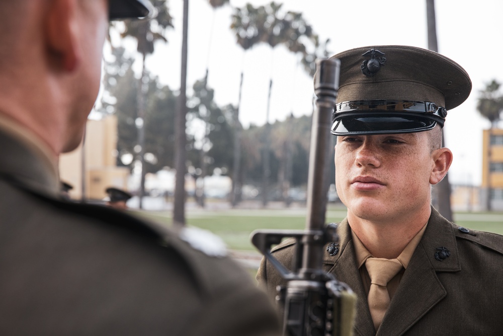 India Company Battalion Commander Inspection