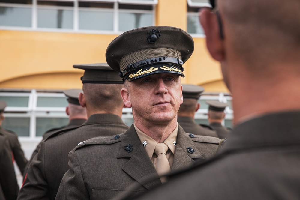 India Company Battalion Commander Inspection