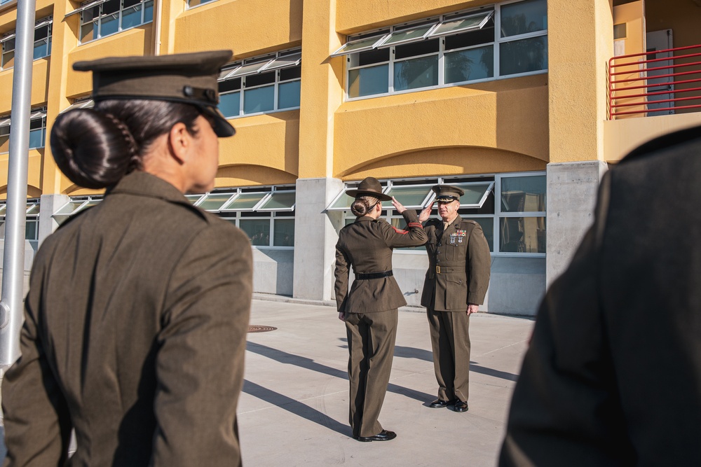 India Company Battalion Commander Inspection