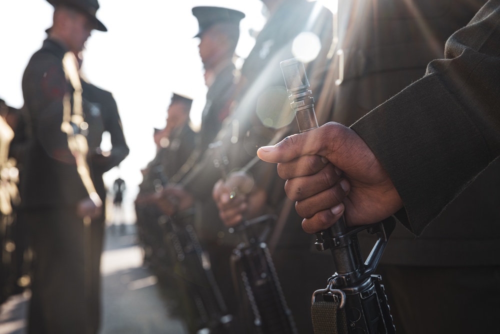 India Company Battalion Commander Inspection