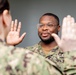 Reenlistment Ceremony at Commander, Submarine Squadron 11
