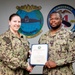 Reenlistment Ceremony at Commander, Submarine Squadron 11