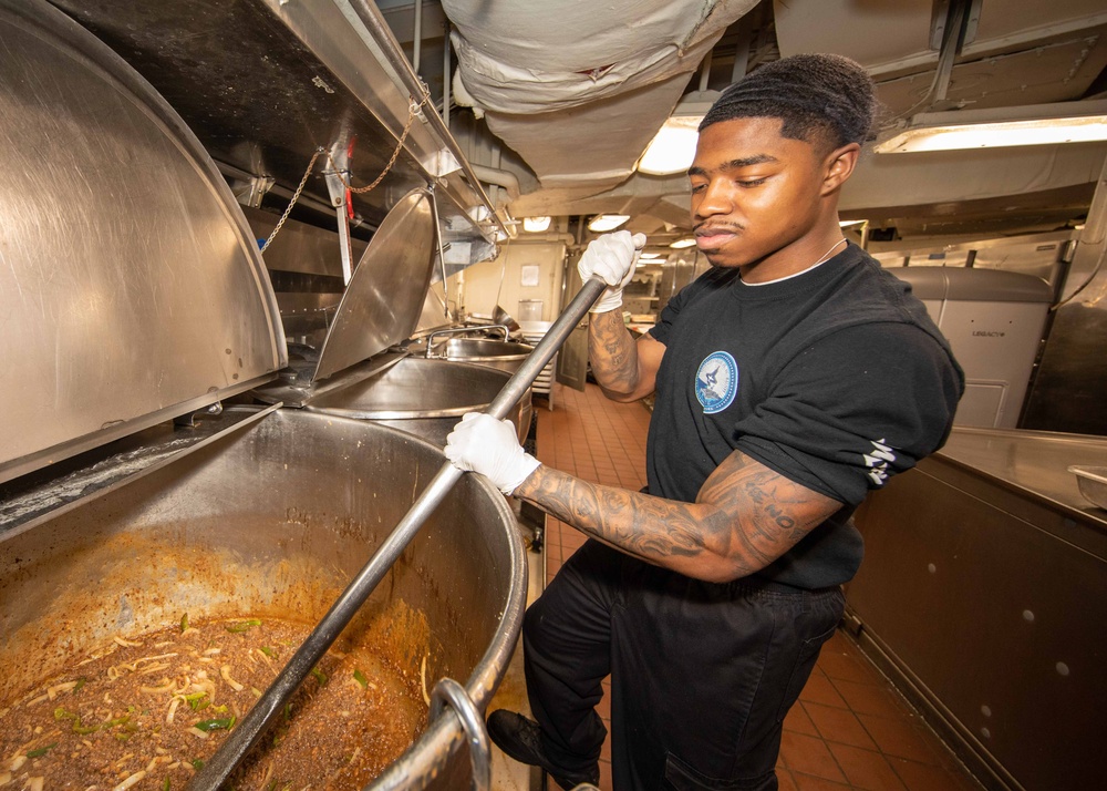 Daily Operations Aboard USS George H.W. Bush (CVN 77)