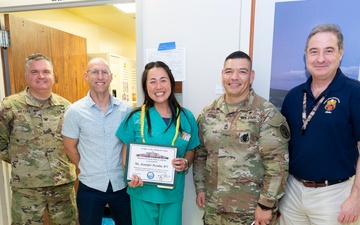 Tripler Army Medical Center &quot;Hooked on Patient Safety Award&quot;