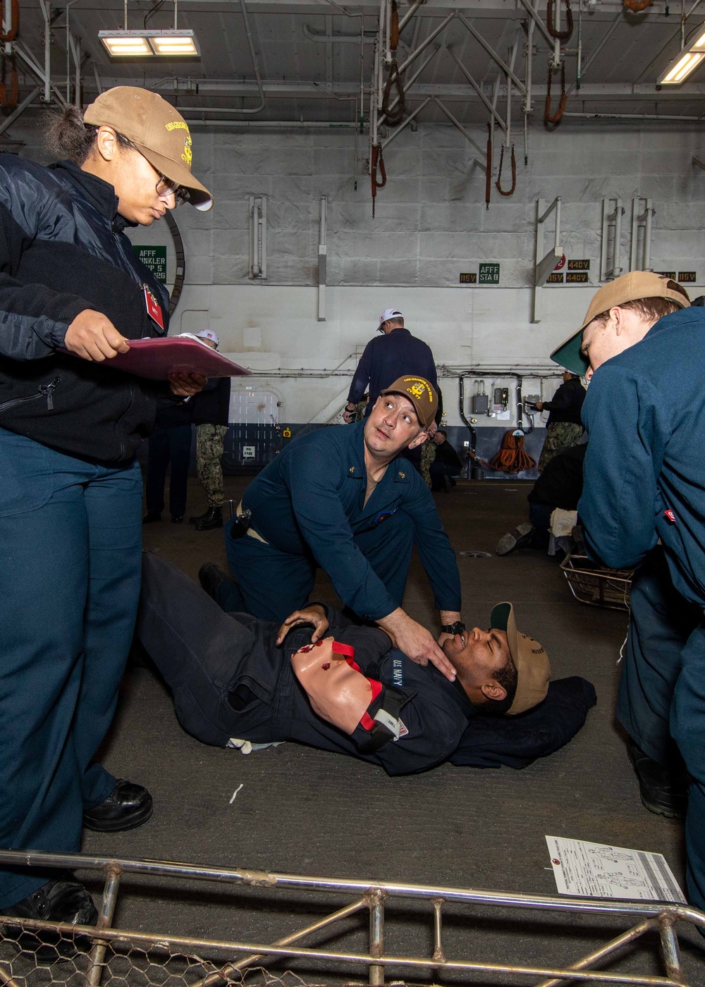 DVIDS - Images - Daily Operations Aboard USS George H.W. Bush (CVN 77 ...