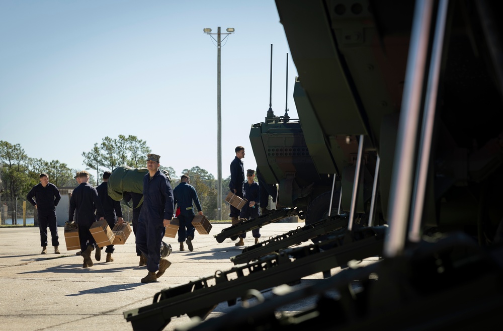 U.S. Marines with 2d Assault Amphibian Battalion, 2d Marine Division conduct ACV Maintenance
