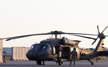 OIR partners conducts Air Assault riding on the Wings of Destiny