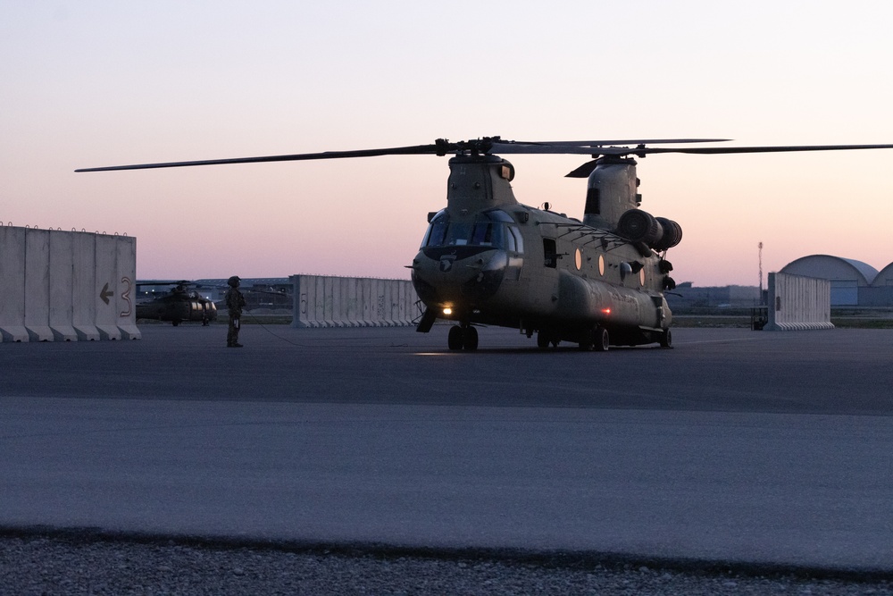 Task Force Nighthawk Air Movement Operations