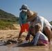 Keeping Our Beaches Beautiful: MCBH community members clean up Fort Hase beach