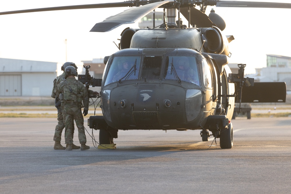 Task Force Nighthawk Air Movement Operations