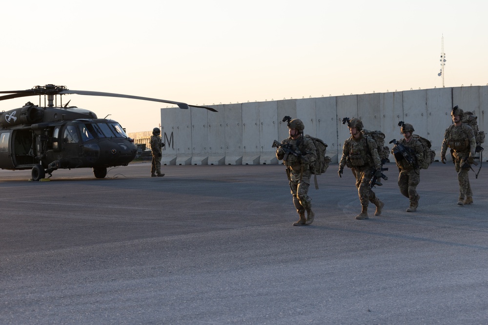 Task Force Nighthawk Air Movement Operations