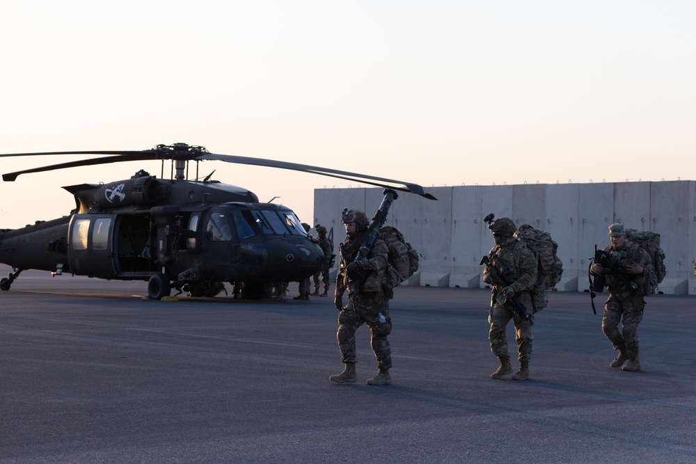 Task Force Nighthawk Air Movement Operations