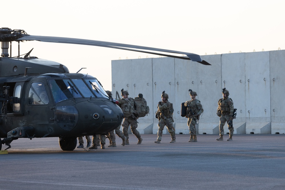 Task Force Nighthawk Air Movement Operations