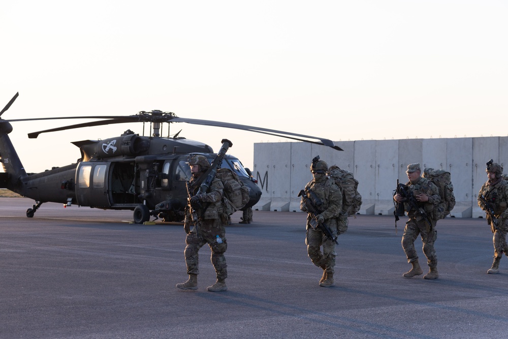 Task Force Nighthawk Air Movement Operations