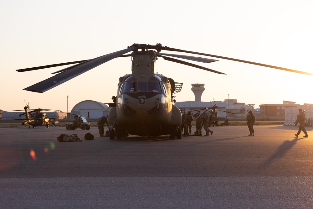 Task Force Nighthawk Air Movement Operations