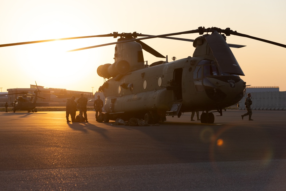Task Force Nighthawk Air Movement Operations