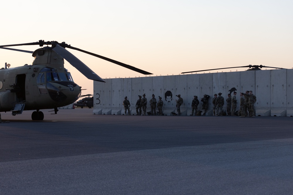 Task Force Nighthawk Air Movement Operations