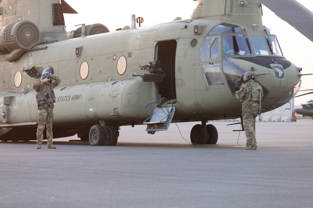 Task Force Nighthawk Air Movement Operations