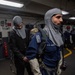 USS Ronald Reagan (CVN 76) Sailors participate in a damage control training drill