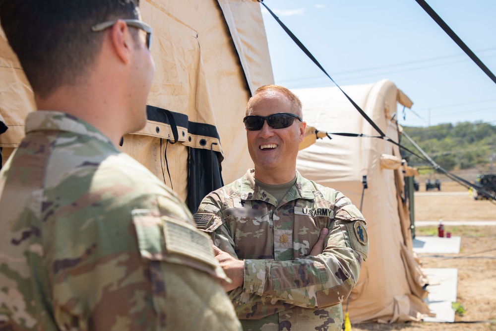 Chaplain serves as a calm presence for Joint Task Force Southern Guard