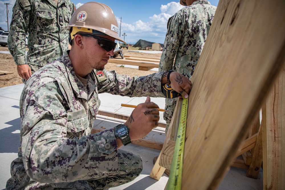 Seabees of Naval Mobile Construction Battalion (NMCB) 133