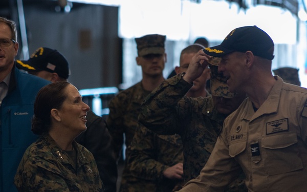 MARFORCOM Commander visits USS New York