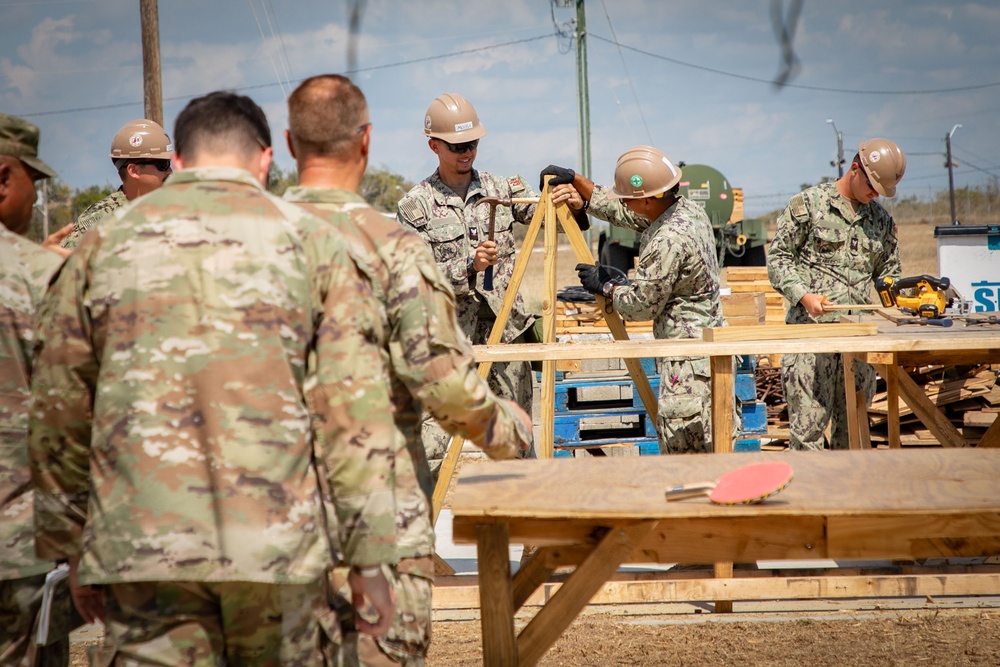 Seabees of Naval Mobile Construction Battalion (NMCB) 133