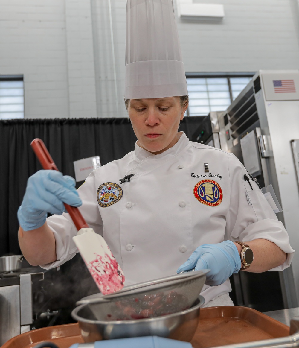 U.S. Army Culinary Arts Team Pastry Event