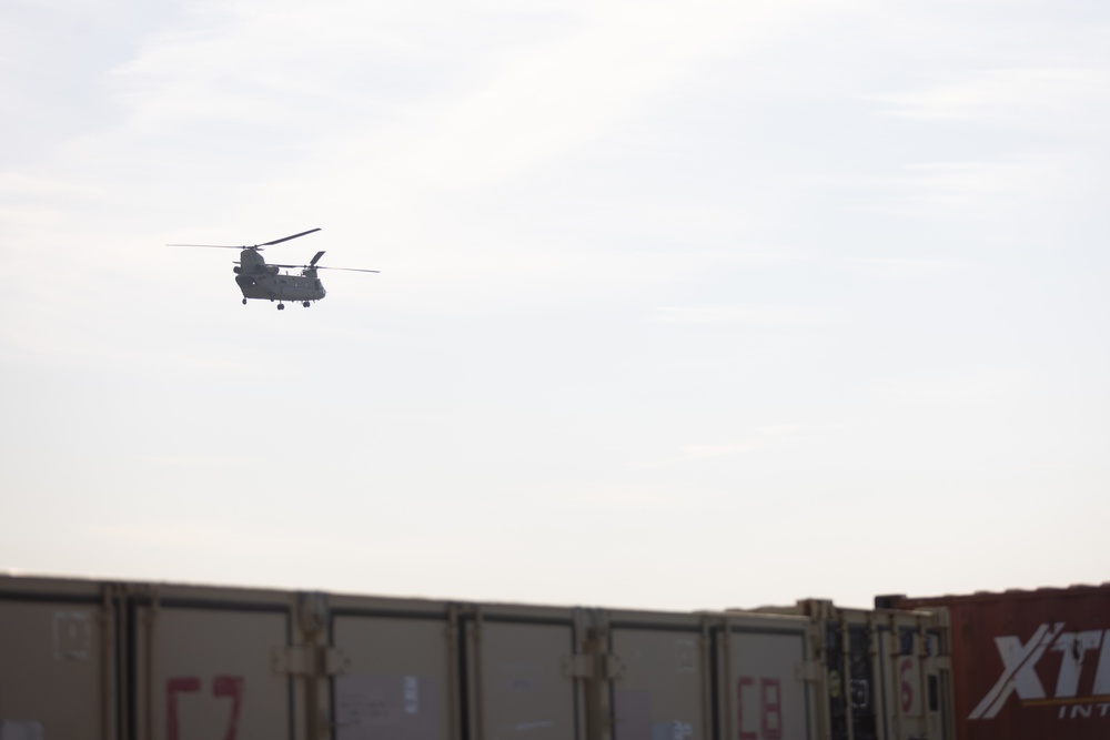 TF Nighthawk CH-47 Takes Flight