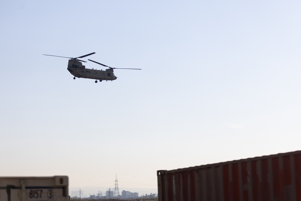 TF Nighthawk CH-47 Takes Flight