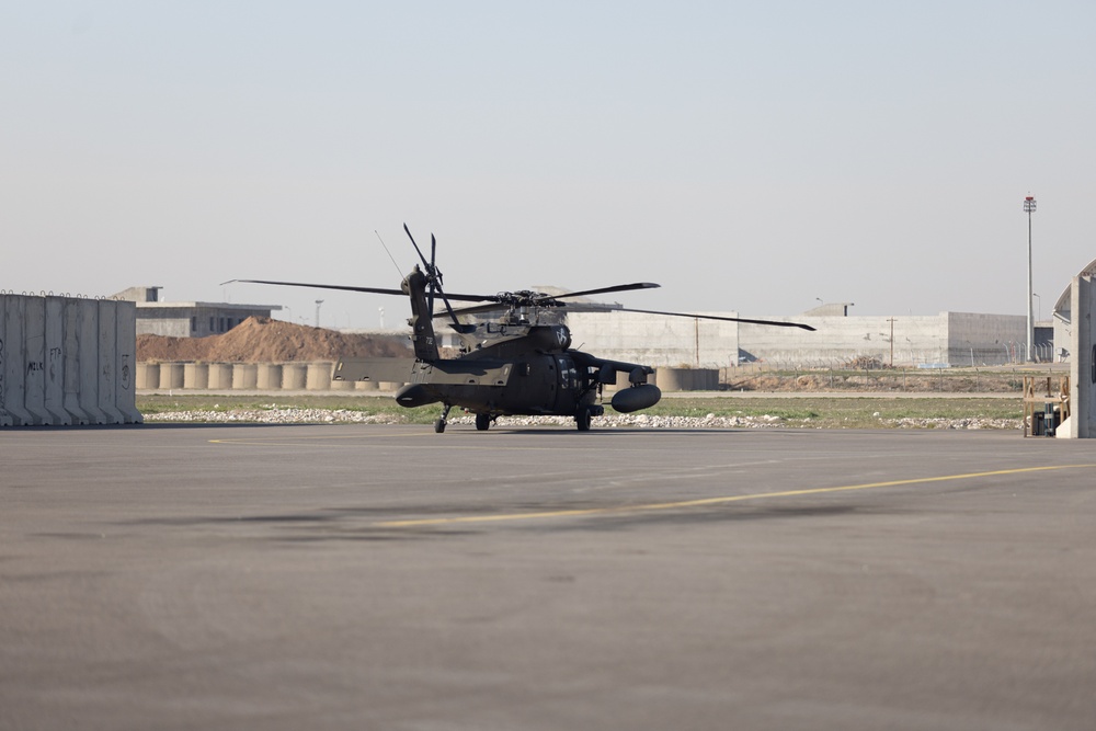 TF Nighthawk UH-60 Takes Flight