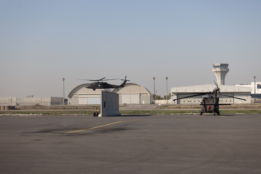 TF Nighthawk UH-60 Takes Flight