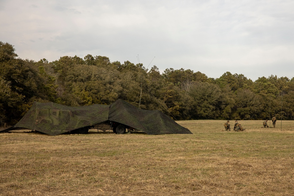 Marines conduct 8th Comm Battalion MRX