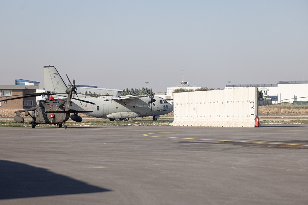 TF Nighthawk UH-60 Prepares to Take Flight