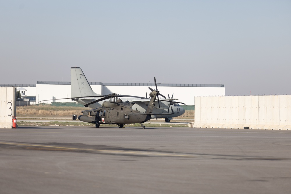 TF Nighthawk UH-60 Takes Flight