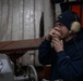 USCGC Polar Star (WAGB 10) conducts navigation and seamanship training in McMurdo Sound during Operation Deep Freeze