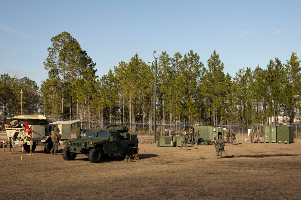 Marines conduct 8th Comm Battalion MRX