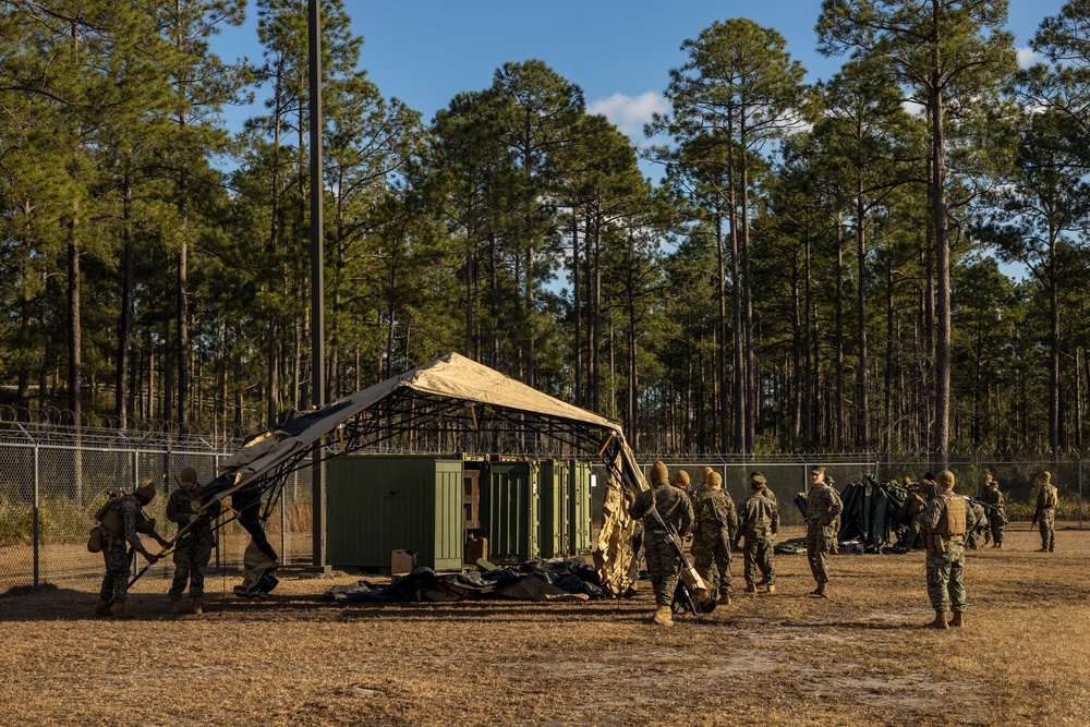 Marines conduct 8th Comm Battalion MRX