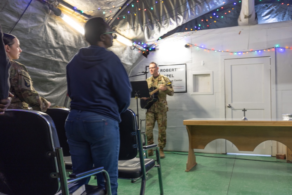 Task Force Nighthawk Religious Service