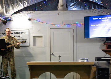 Task Force Nighthawk Religious Service