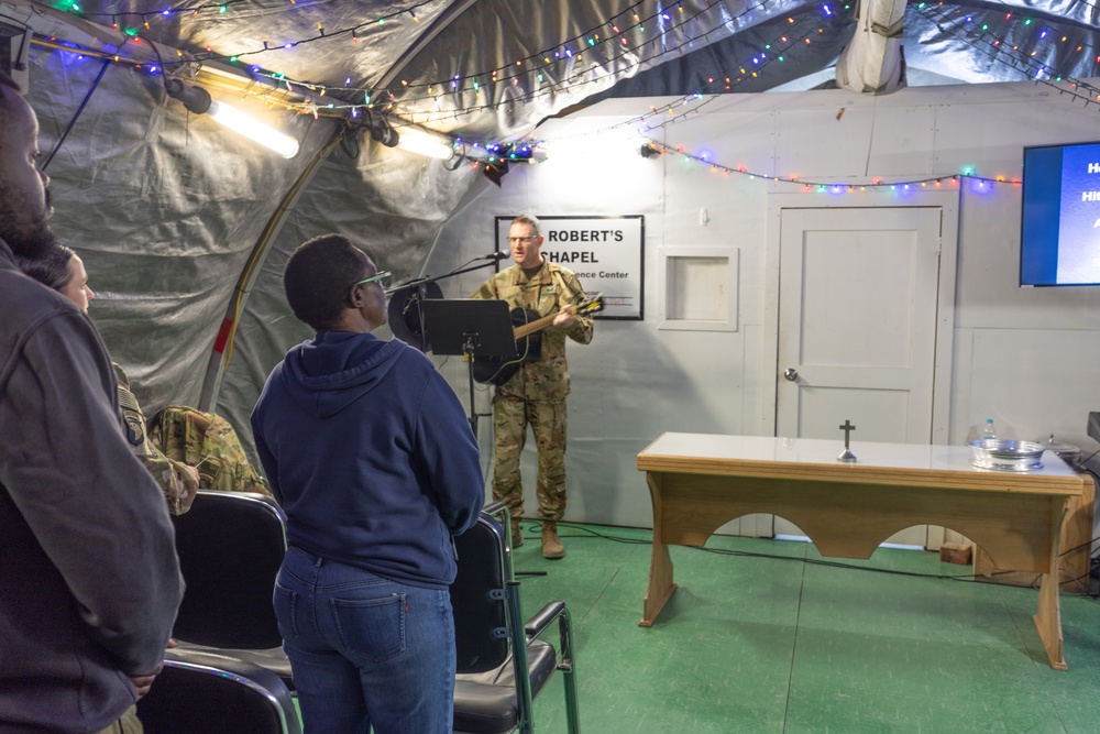 Task Force Nighthawk Religious Service