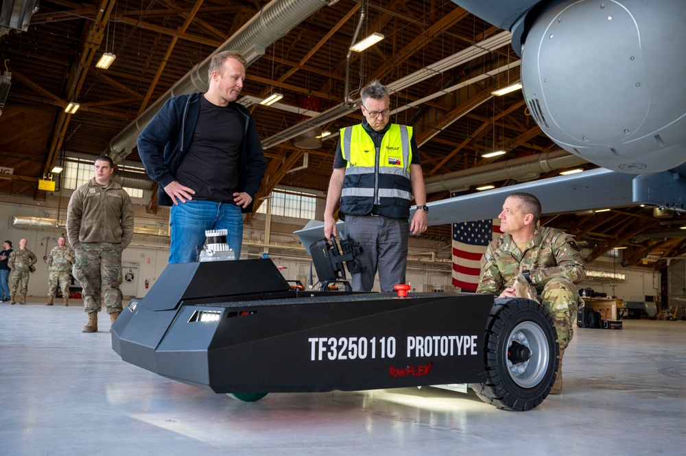 Holloman AFB looks to Revolutionize Aircraft Towing Operations