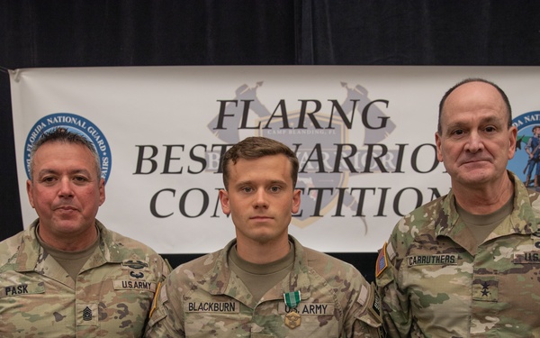 Best Warrior 2025 Army Commendation for Pfc. Blackburn